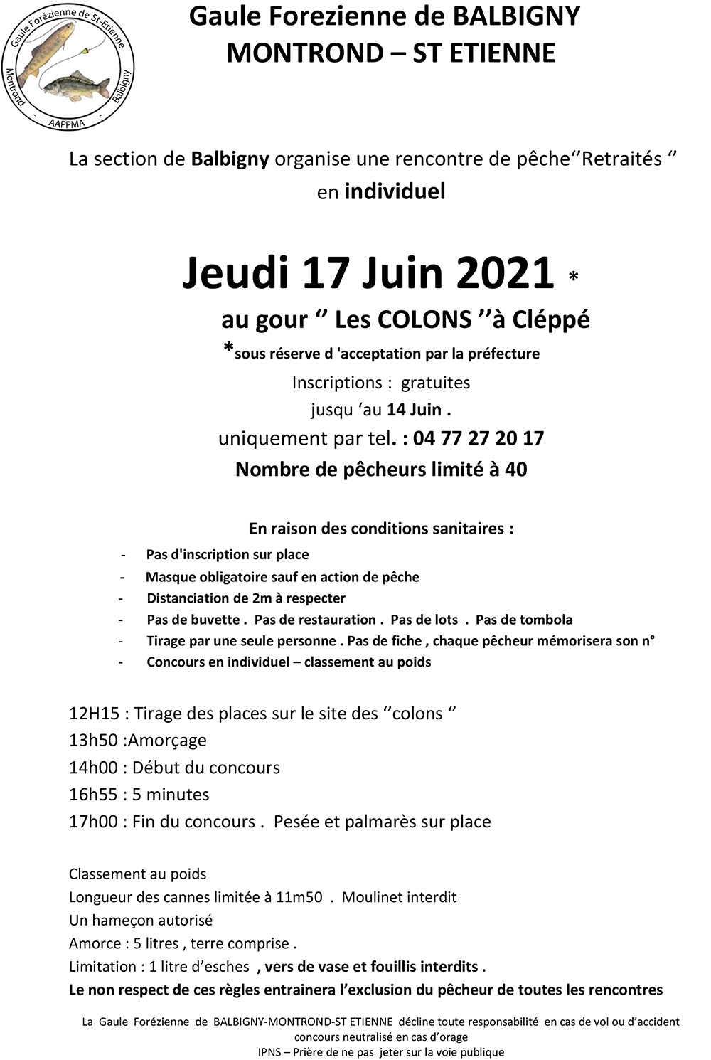 concours retraités 17 juin 2021