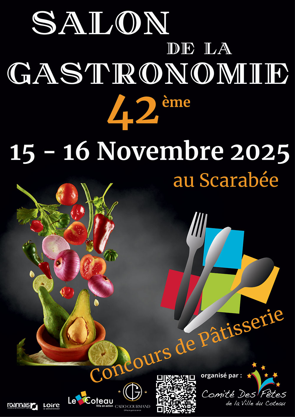 Plaquette Salon de la Gastronomie2025