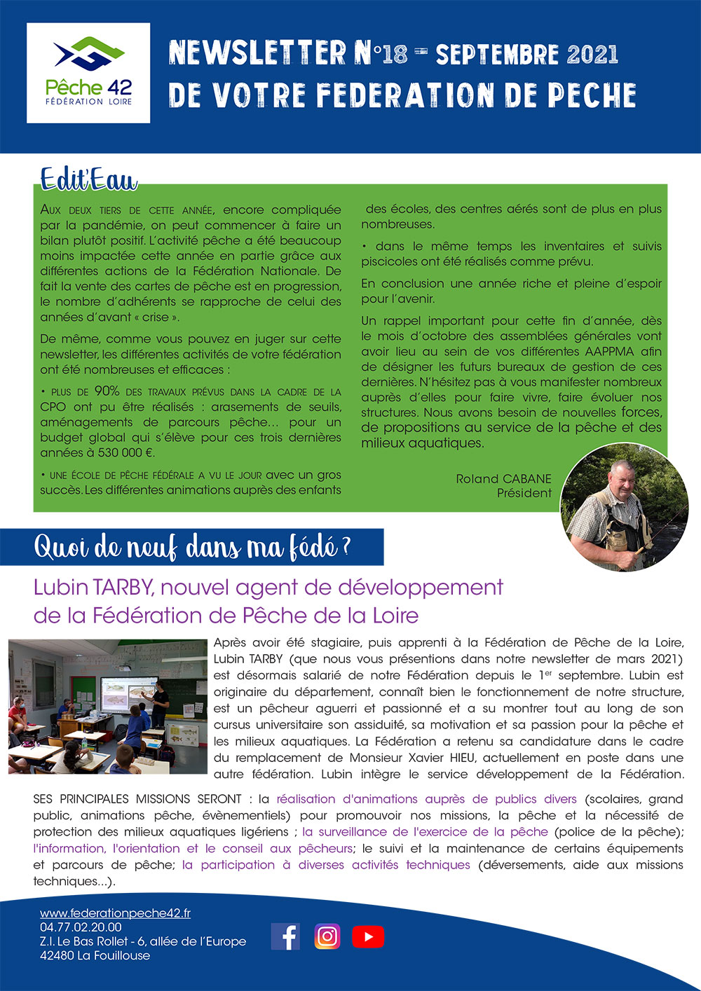 Newsletter FD42 Septembre2021 1