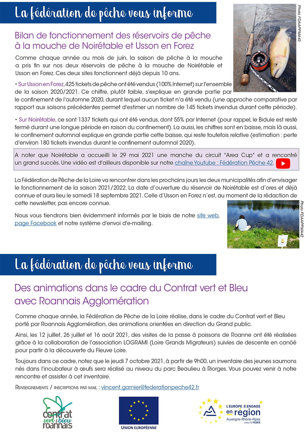 Newsletter FD42 Septembre2021 2