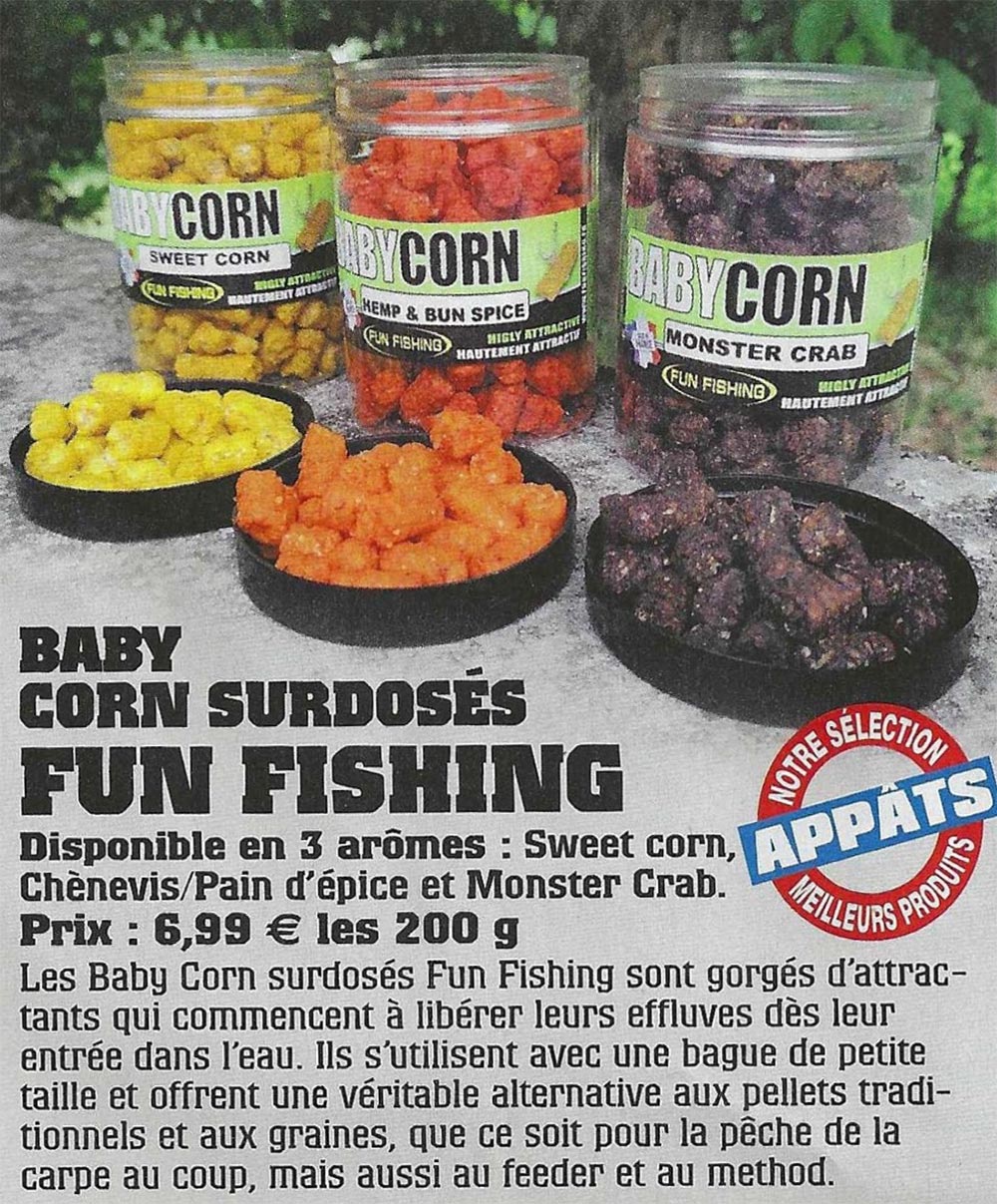 babycorn surdoses fun fish