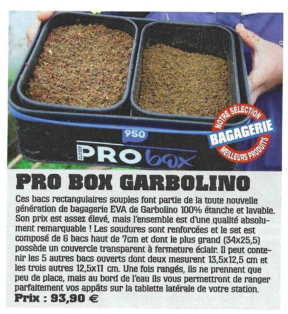 pro box garbolino