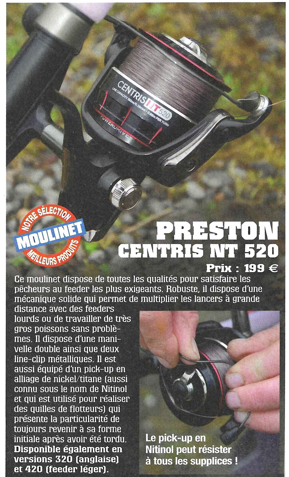 moulinet Prestoncentris