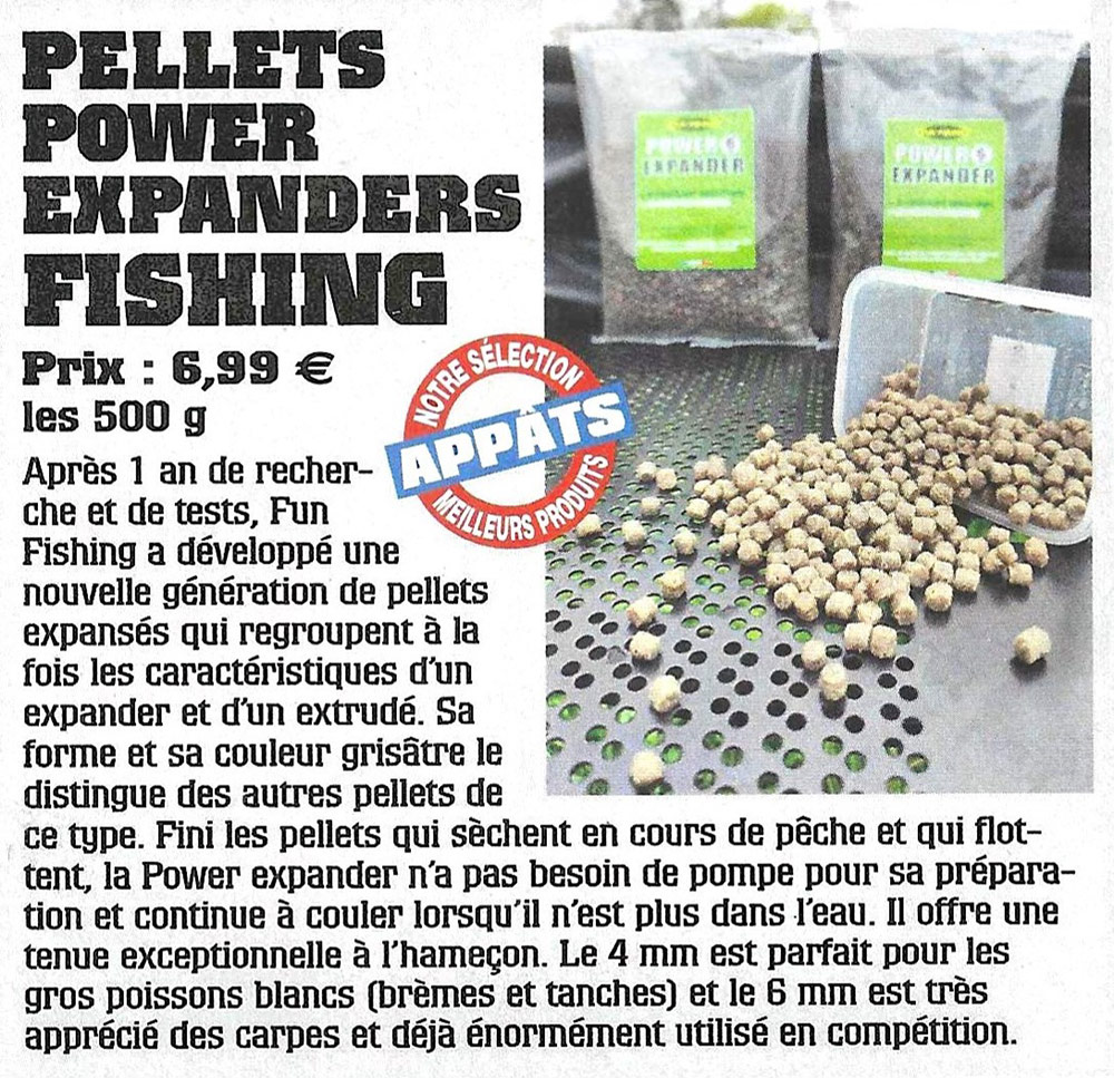 pellets fishing