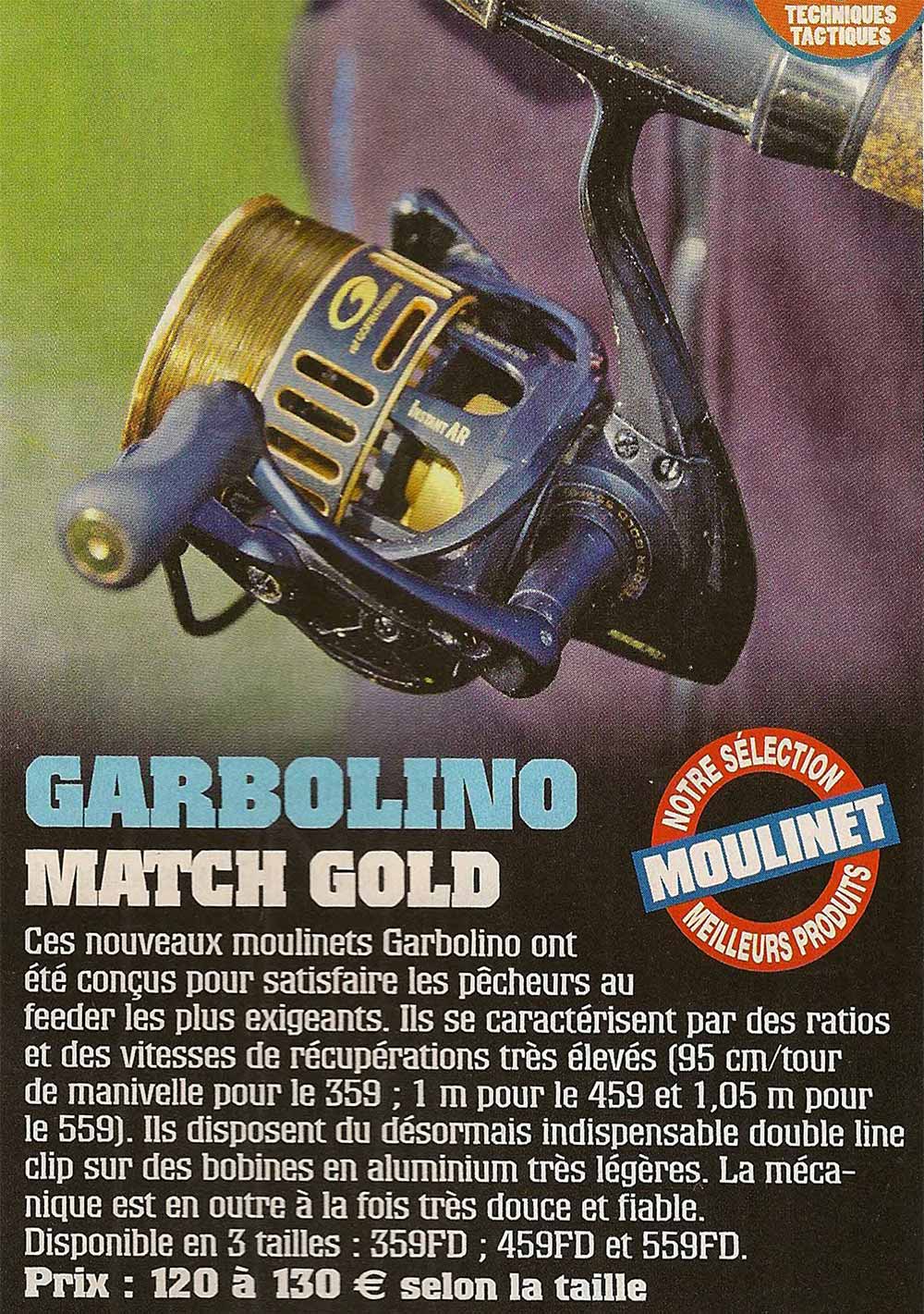 garbolino match gold